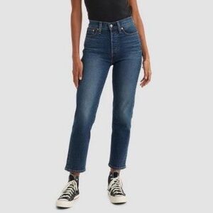 Levi’s High Rise Wedge Straight Cropped Jeans ✨